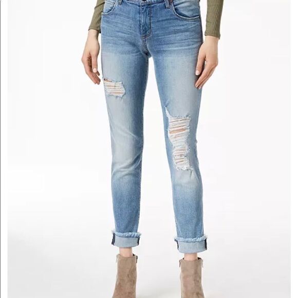 Taylor Tomboy STS Blue Distressed Size 9 Jeans! - Picture 1 of 13
